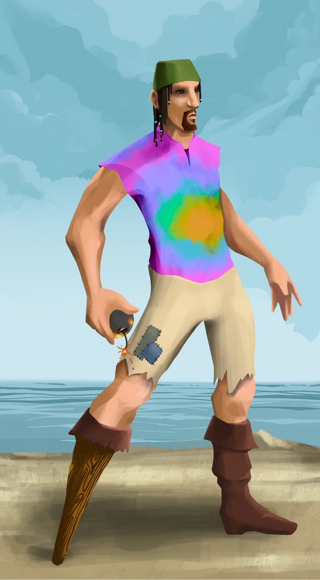 AlgoSeas Pirate #14934 NFT on Algorand