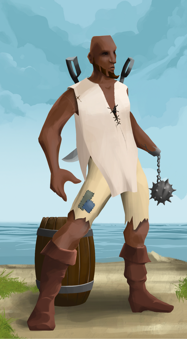 AlgoSeas Pirate #14936 NFT on Algorand