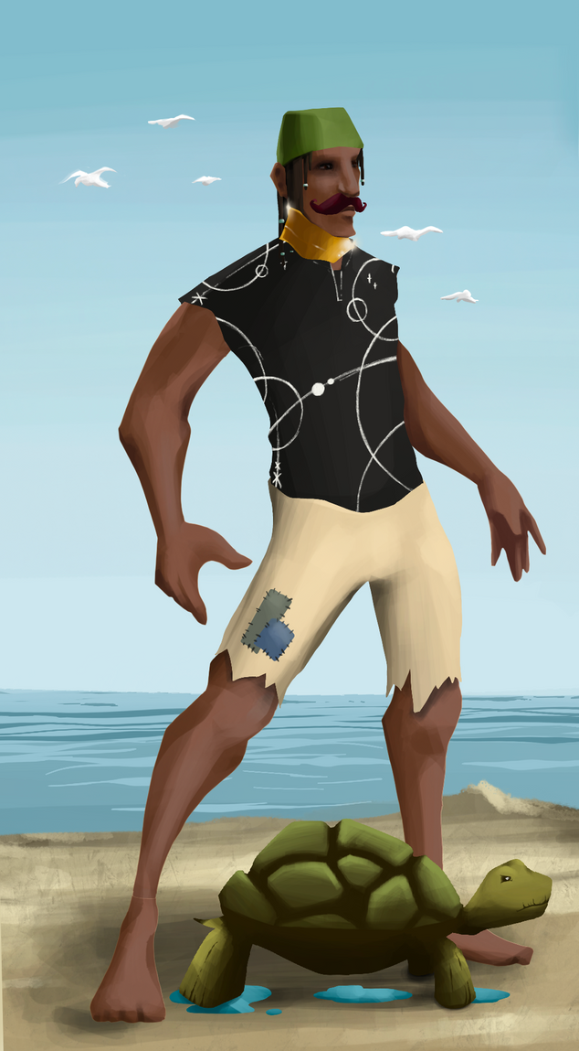 AlgoSeas Pirate #1495 NFT on Algorand