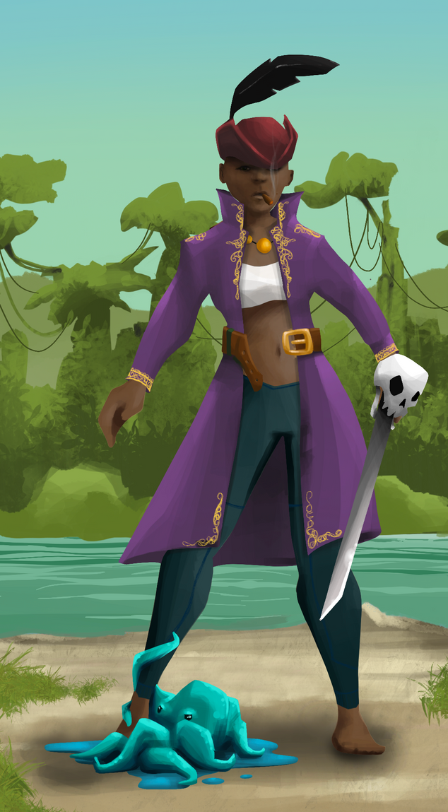 AlgoSeas Pirate #14953 NFT on Algorand