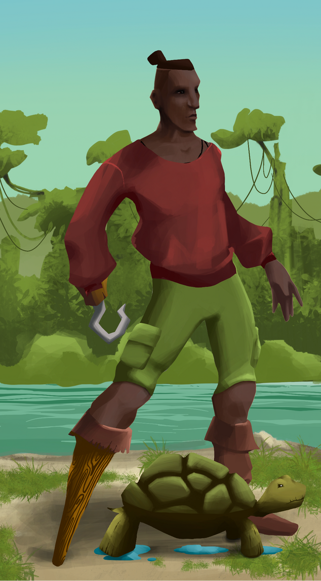 AlgoSeas Pirate #14973 NFT on Algorand