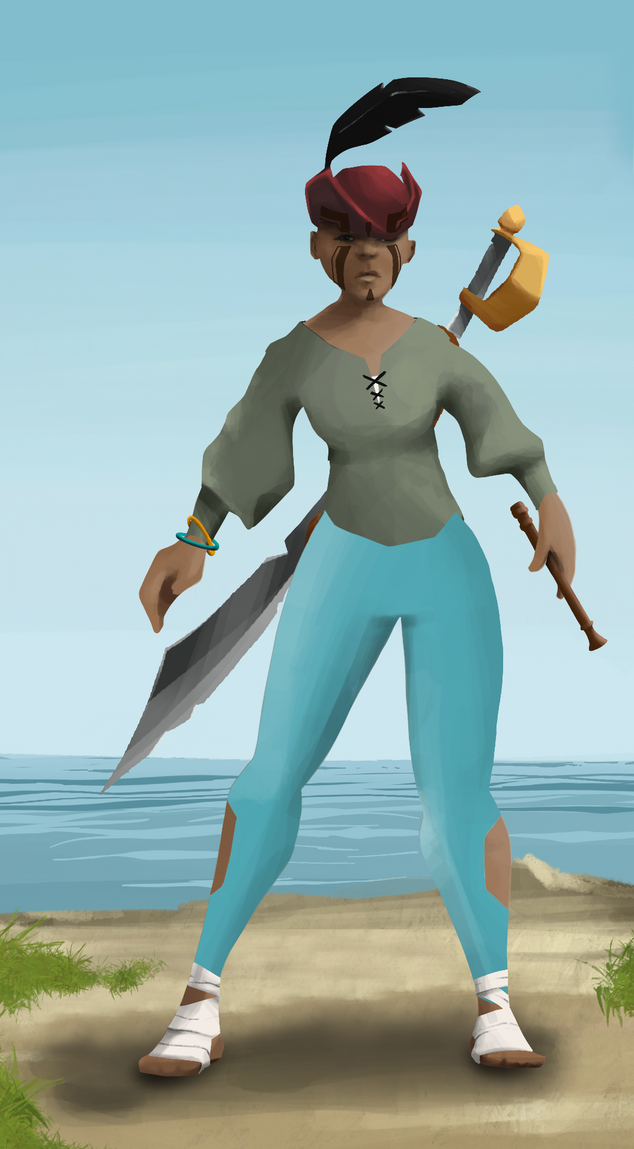 AlgoSeas Pirate #14992 NFT on Algorand