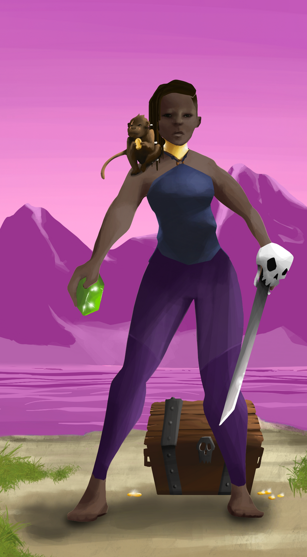 AlgoSeas Pirate #15029 NFT on Algorand