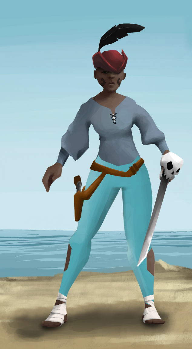 AlgoSeas Pirate #15031 NFT on Algorand