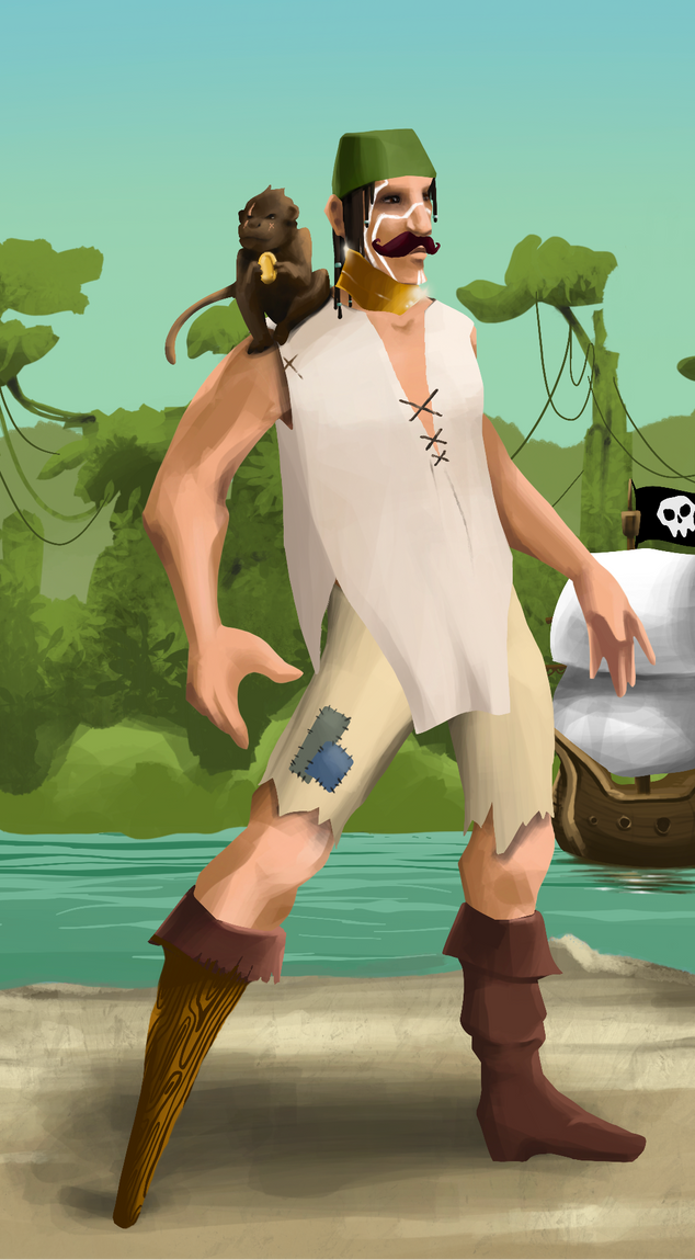 AlgoSeas Pirate #15050 NFT on Algorand