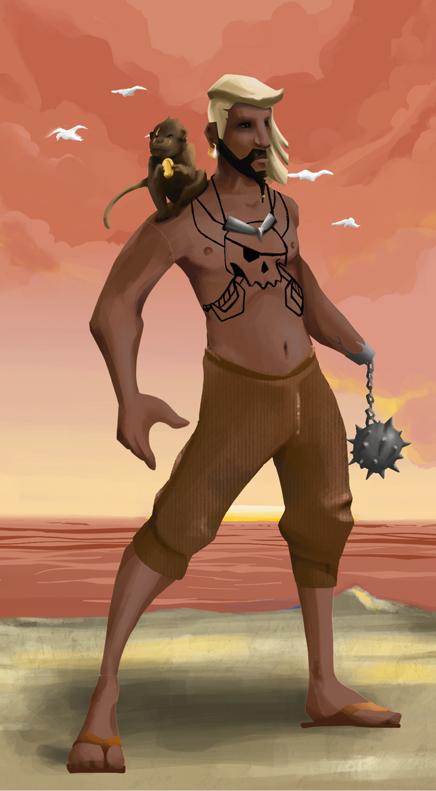 AlgoSeas Pirate #15070 NFT on Algorand