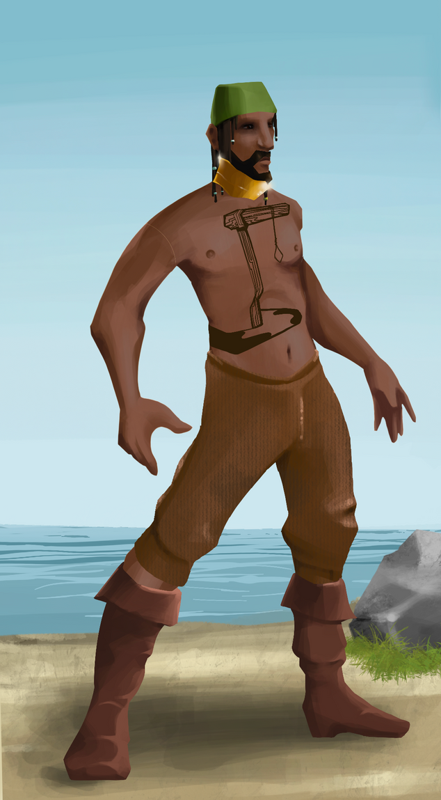 AlgoSeas Pirate #15076 NFT on Algorand