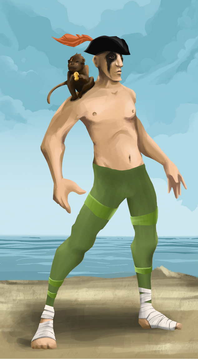 AlgoSeas Pirate #15087 NFT on Algorand