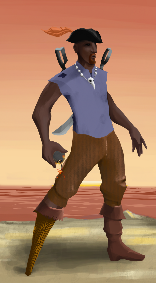 AlgoSeas Pirate #15093 NFT on Algorand