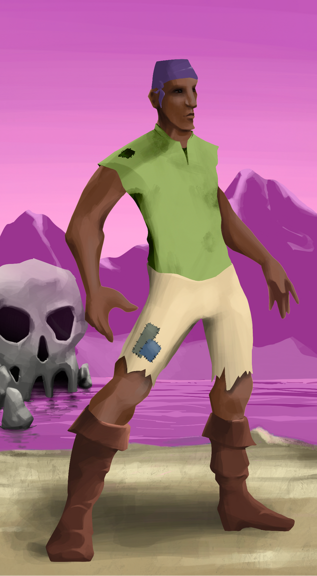 AlgoSeas Pirate #15098 NFT on Algorand