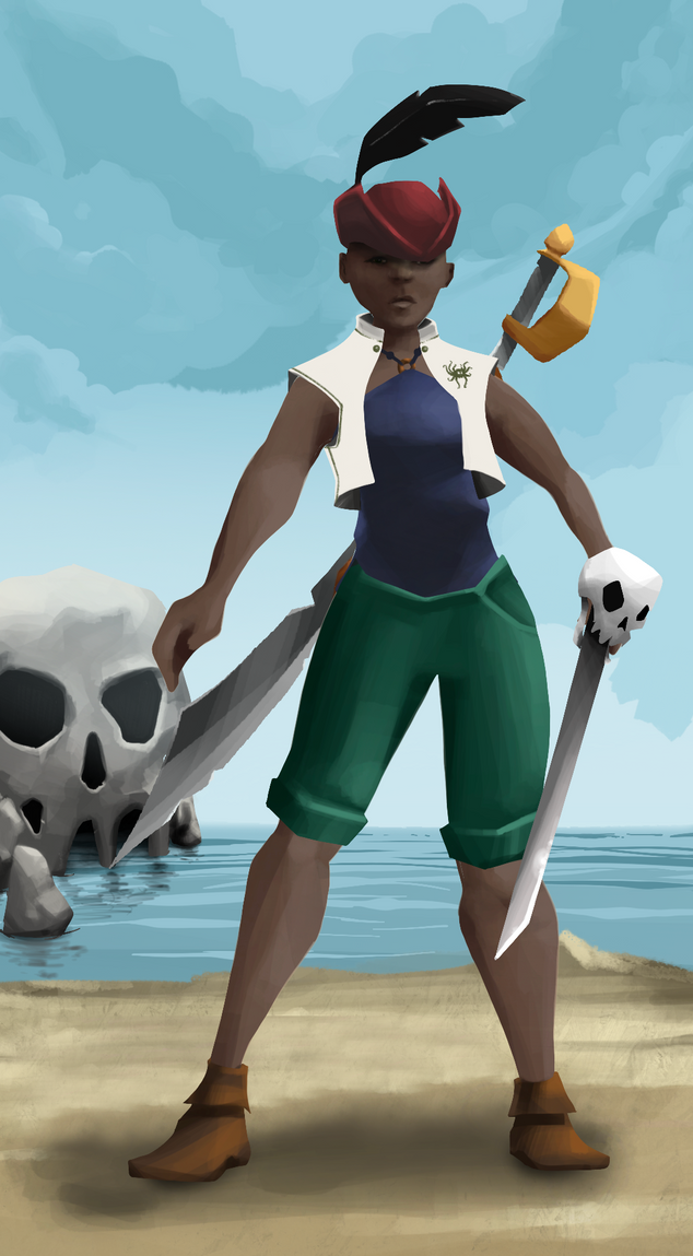 AlgoSeas Pirate #15101 NFT on Algorand