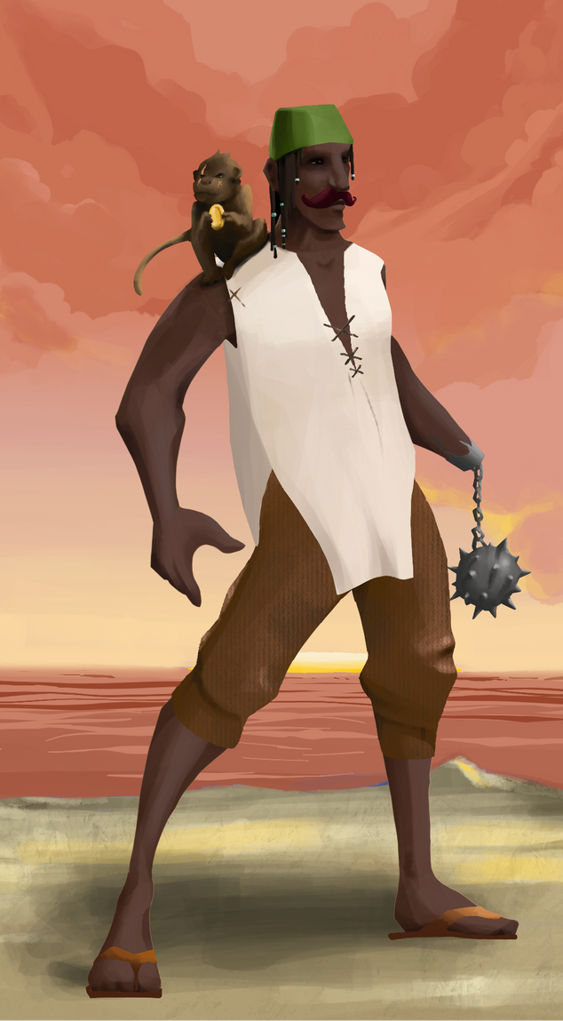 AlgoSeas Pirate #15120 NFT on Algorand