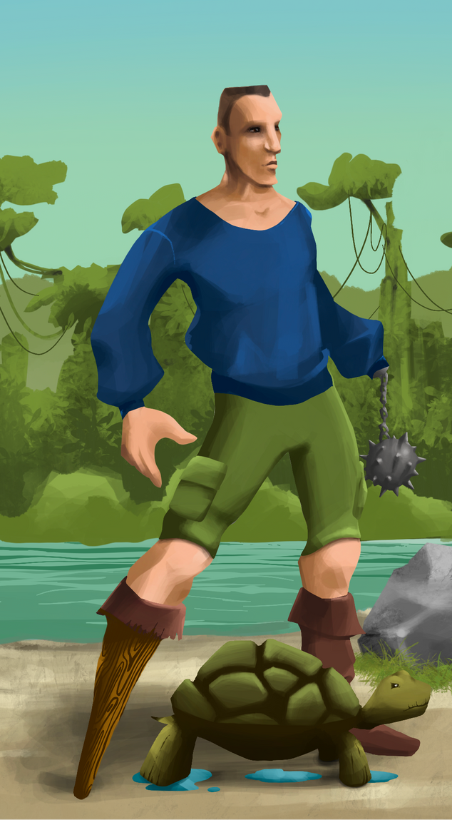 AlgoSeas Pirate #15129 NFT on Algorand