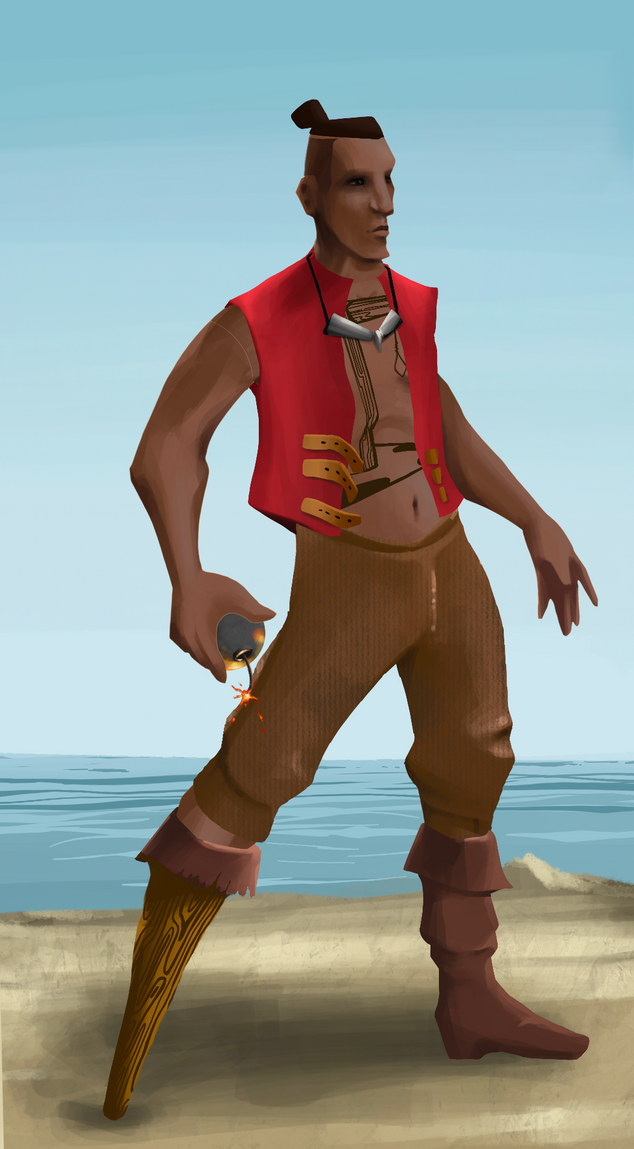 AlgoSeas Pirate #15139 NFT on Algorand