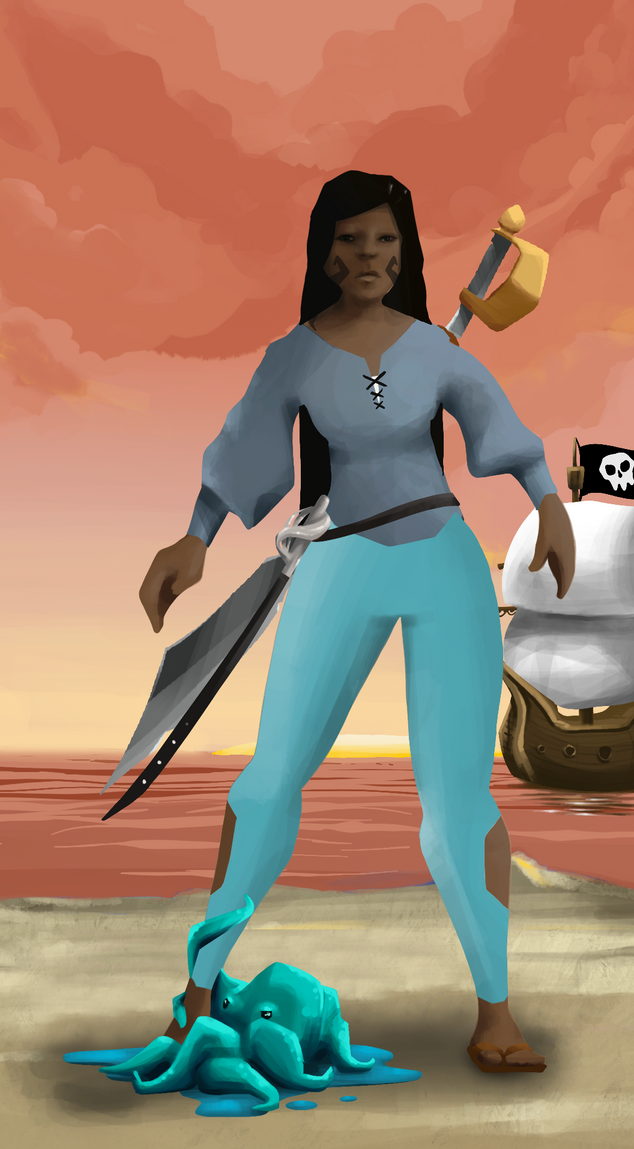 AlgoSeas Pirate #15140 NFT on Algorand