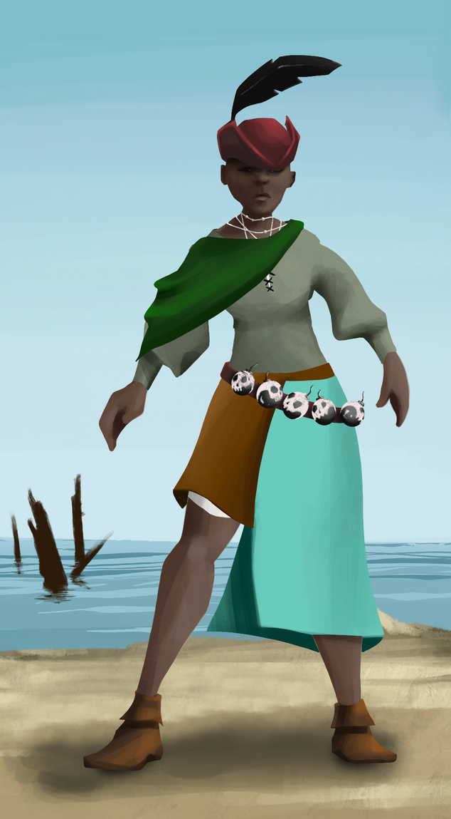 AlgoSeas Pirate #15142 NFT on Algorand