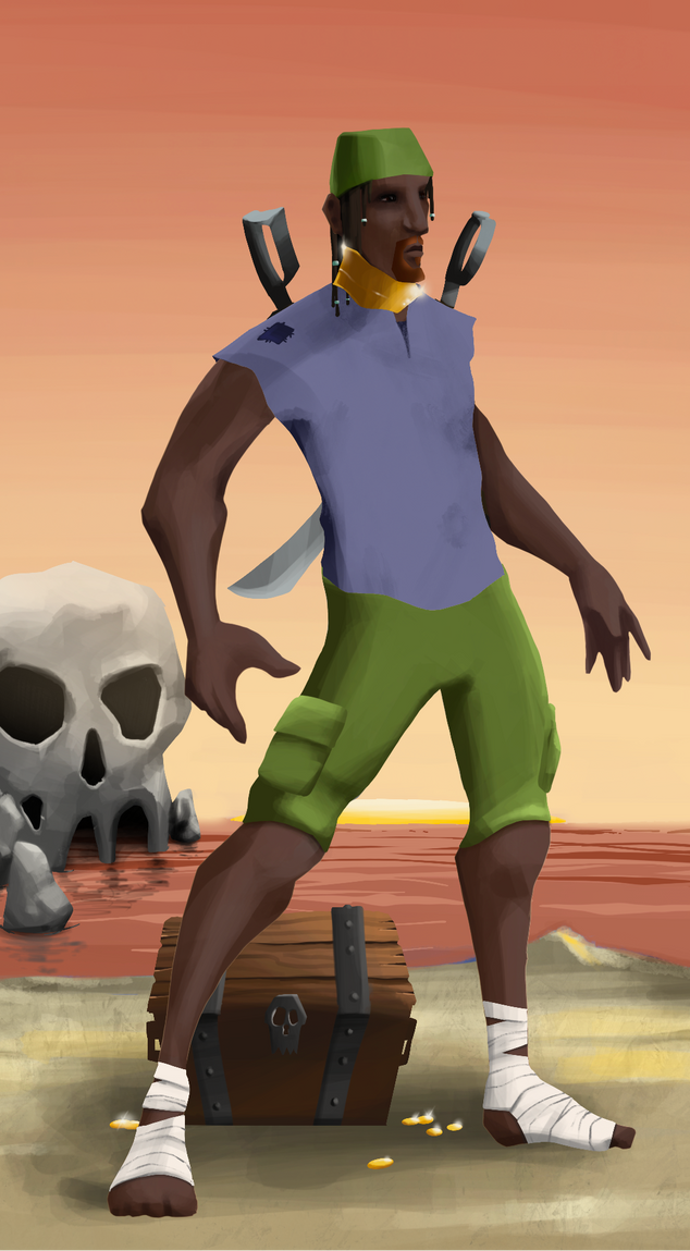 AlgoSeas Pirate #15167 NFT on Algorand