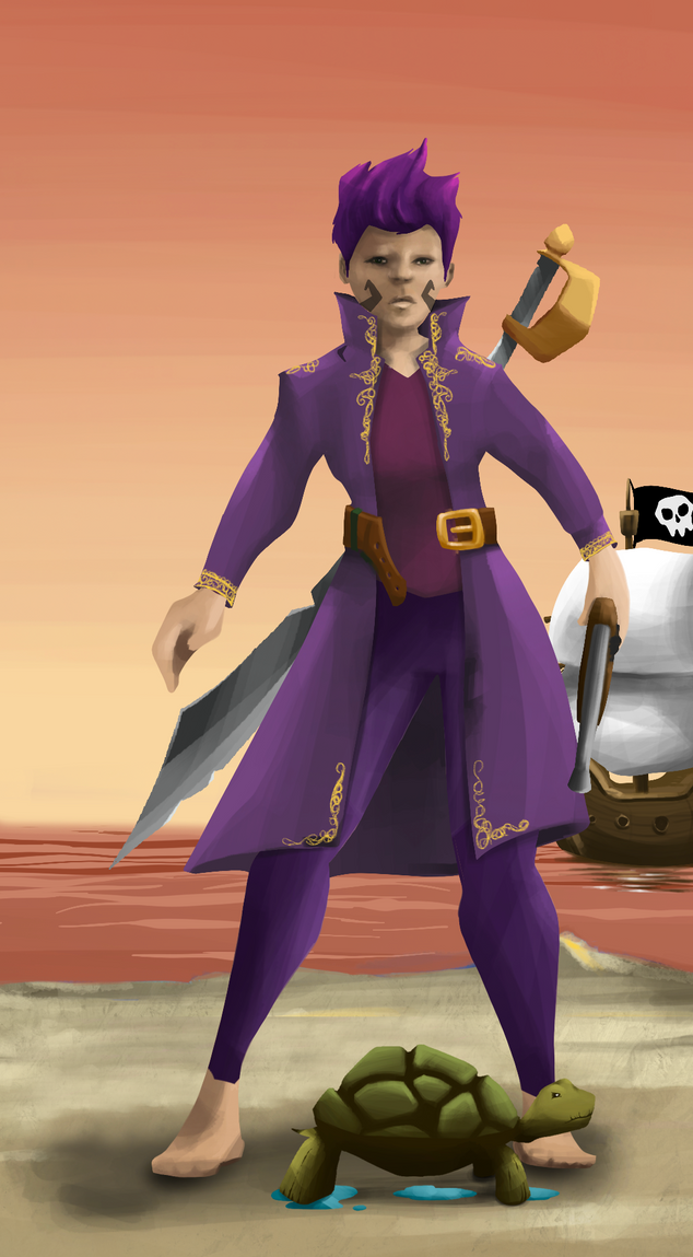 AlgoSeas Pirate #15201 NFT on Algorand