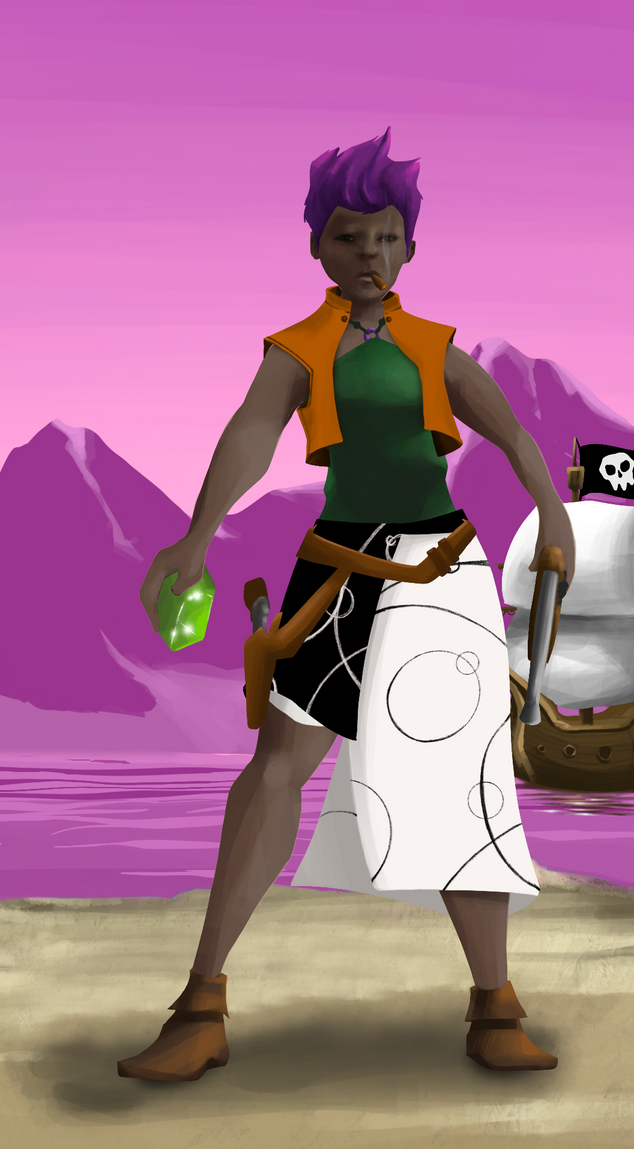 AlgoSeas Pirate #15215 NFT on Algorand