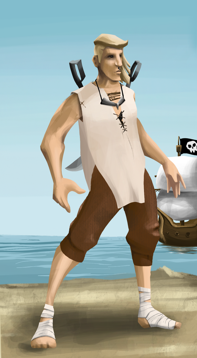 AlgoSeas Pirate #15217 NFT on Algorand