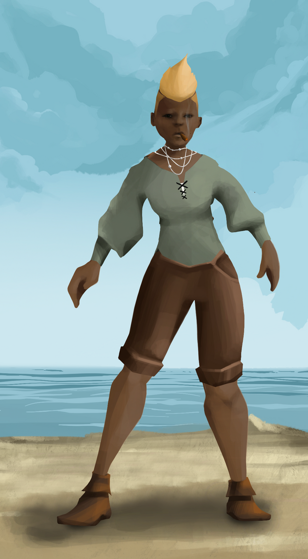 AlgoSeas Pirate #1523 NFT on Algorand