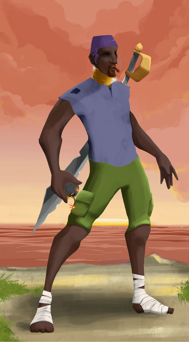 AlgoSeas Pirate #15252 NFT on Algorand