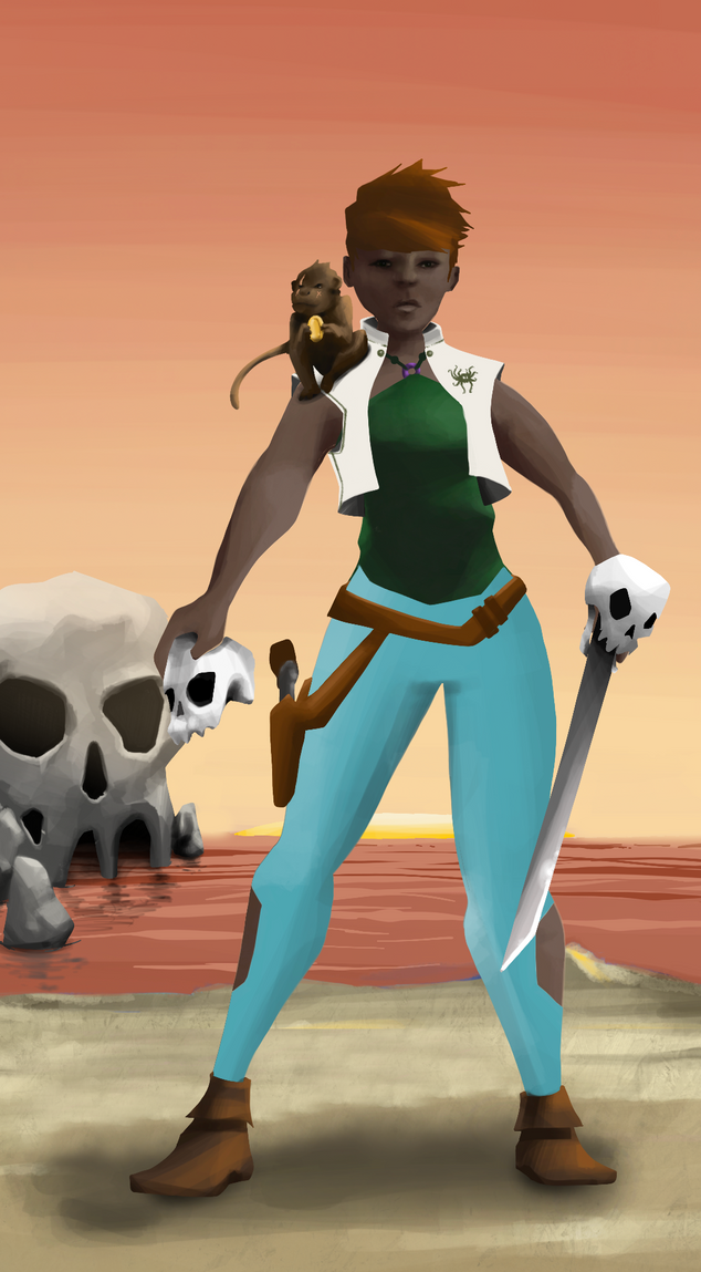 AlgoSeas Pirate #15253 NFT on Algorand