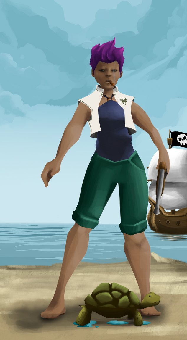 AlgoSeas Pirate #15271 NFT on Algorand