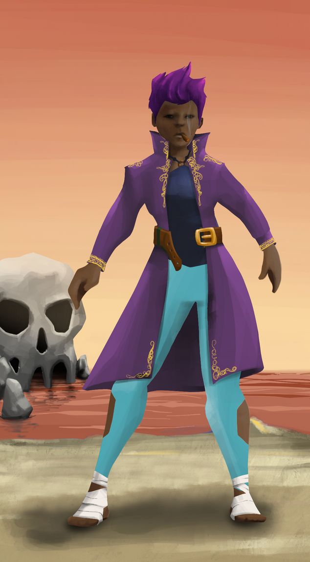 AlgoSeas Pirate #15296 NFT on Algorand