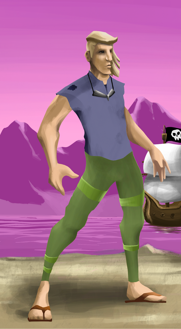 AlgoSeas Pirate #15297 NFT on Algorand