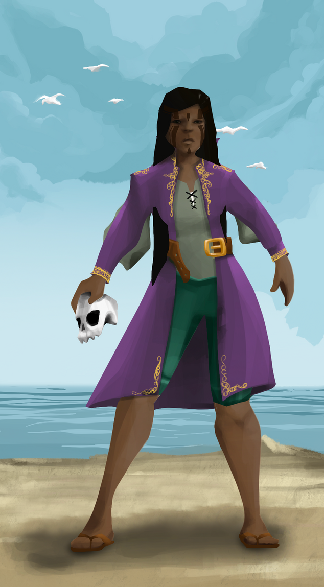 AlgoSeas Pirate #15341 NFT on Algorand
