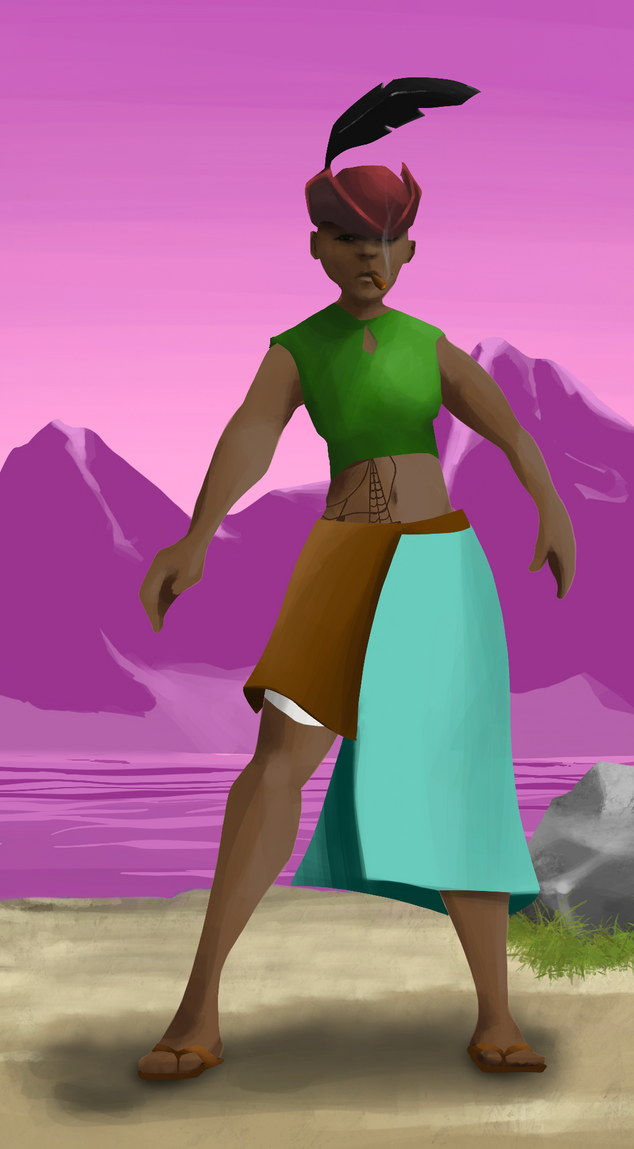 AlgoSeas Pirate #15348 NFT on Algorand