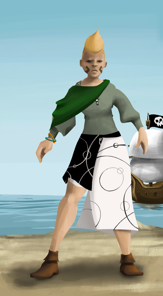 AlgoSeas Pirate #15359 NFT on Algorand