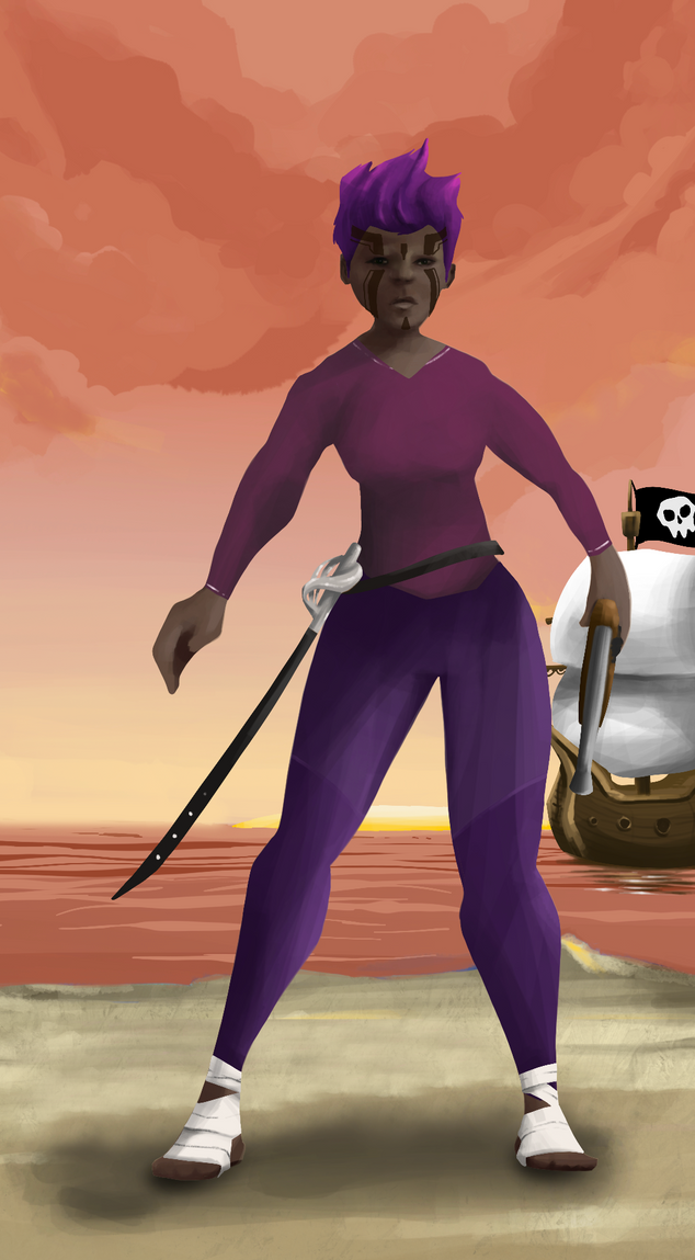 AlgoSeas Pirate #15370 NFT on Algorand