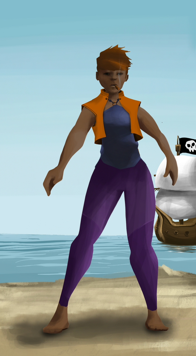 AlgoSeas Pirate #15371 NFT on Algorand