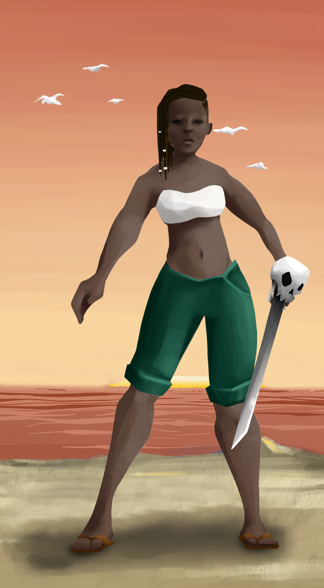 AlgoSeas Pirate #15384 NFT on Algorand