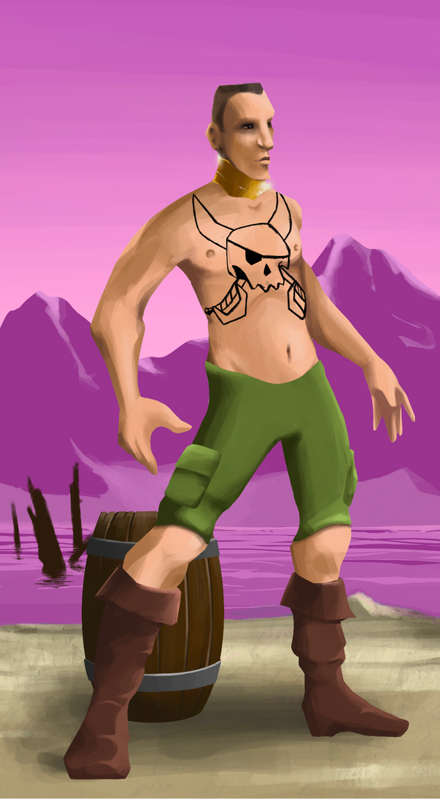 AlgoSeas Pirate #15391 NFT on Algorand