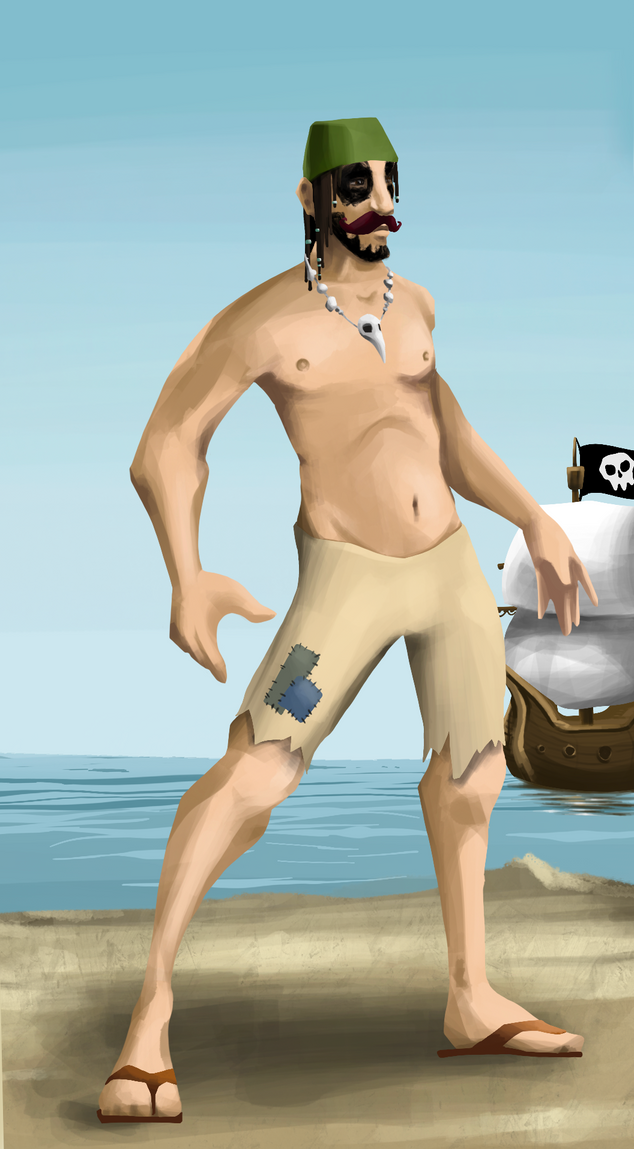 AlgoSeas Pirate #1541 NFT on Algorand