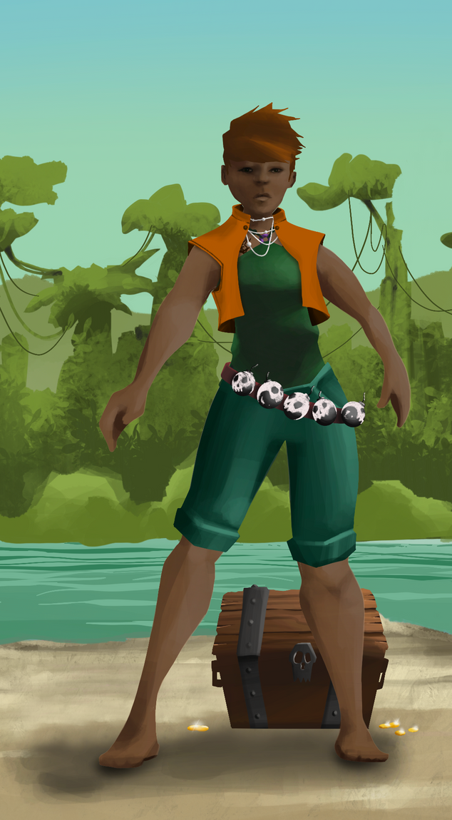 AlgoSeas Pirate #15449 NFT on Algorand