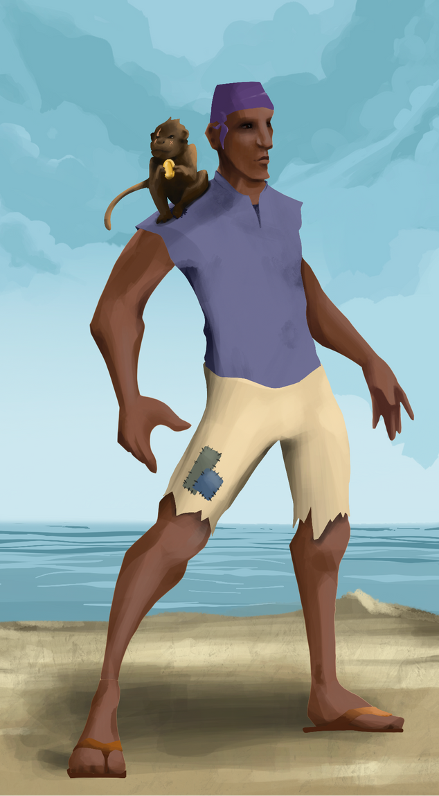 AlgoSeas Pirate #15451 NFT on Algorand