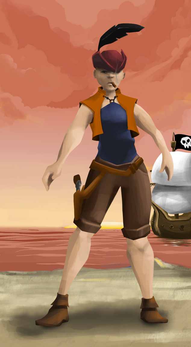 AlgoSeas Pirate #15467 NFT on Algorand