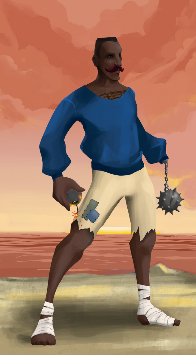 AlgoSeas Pirate #15468 NFT on Algorand