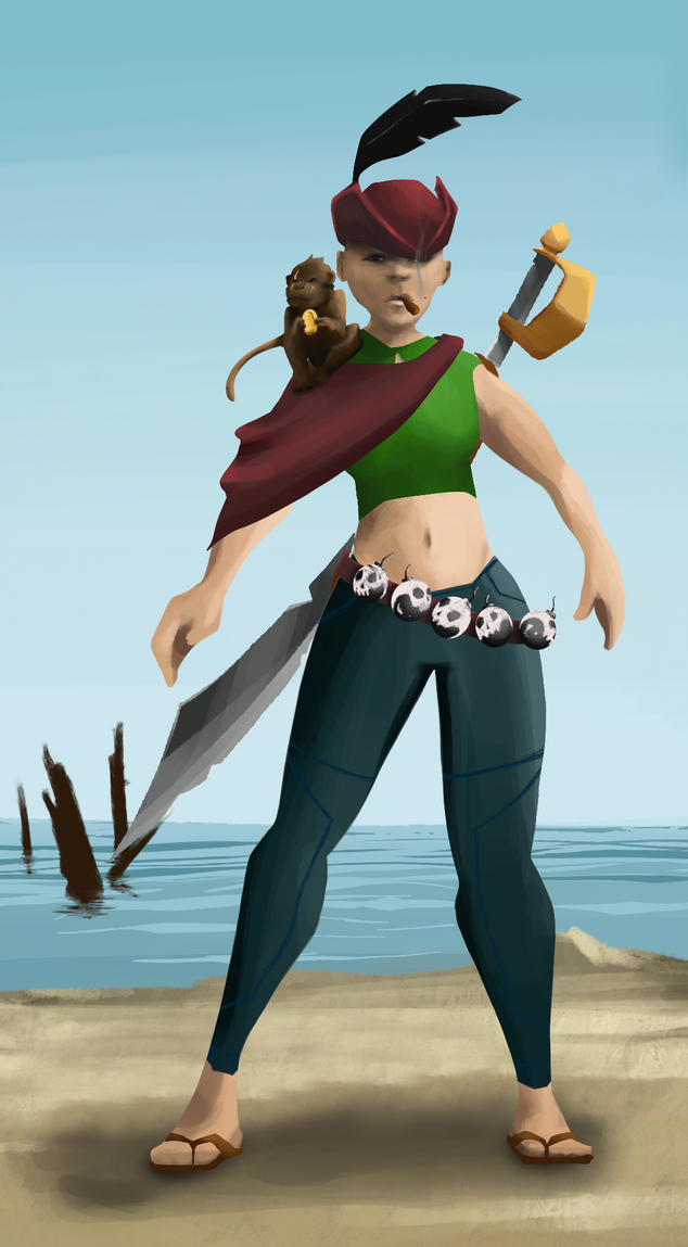 AlgoSeas Pirate #15478 NFT on Algorand