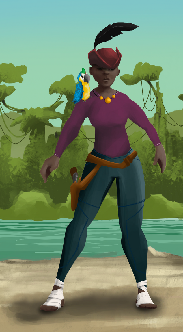 AlgoSeas Pirate #15496 NFT on Algorand