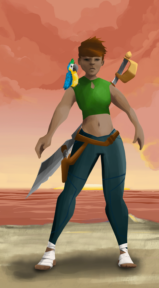 AlgoSeas Pirate #15521 NFT on Algorand