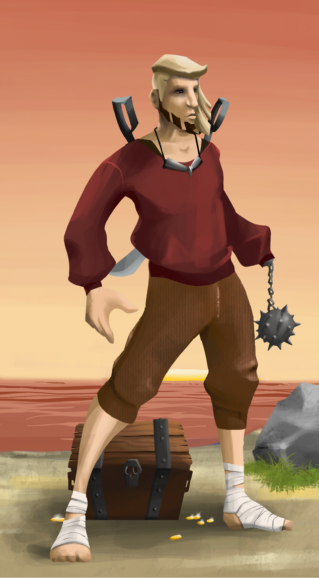 AlgoSeas Pirate #15522 NFT on Algorand