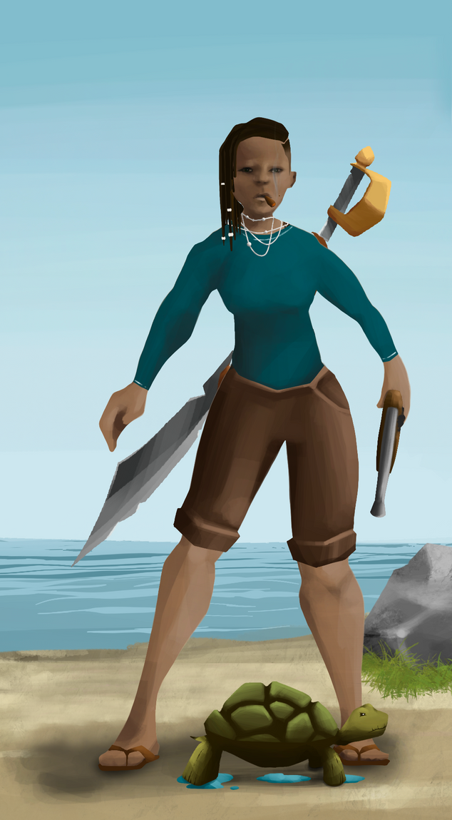 AlgoSeas Pirate #15548 NFT on Algorand