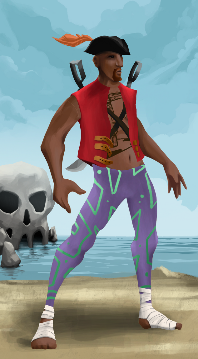 AlgoSeas Pirate #15554 NFT on Algorand