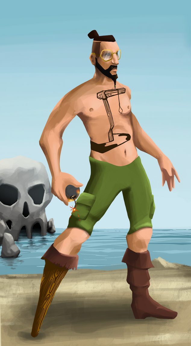 AlgoSeas Pirate #15586 NFT on Algorand