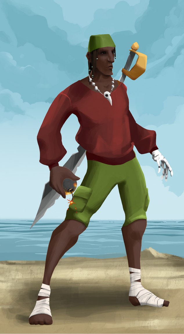 AlgoSeas Pirate #15589 NFT on Algorand